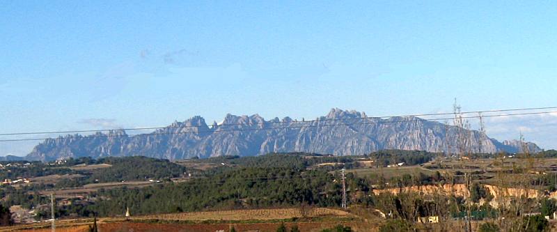 Montserrat Gebirge