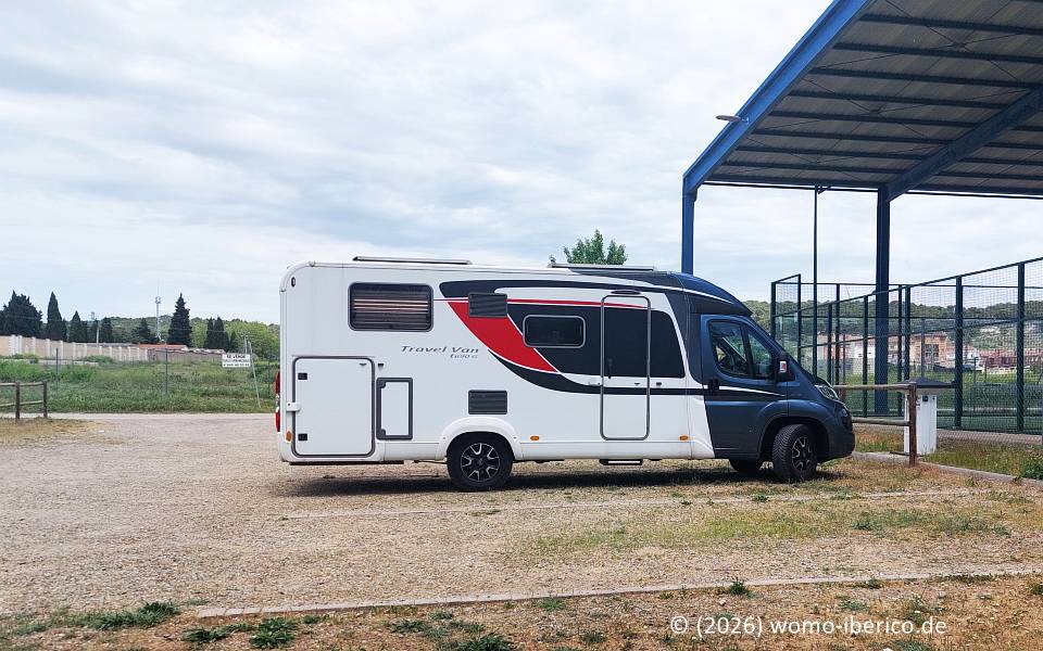 Lodosa, Stellplatz 20260428 Lodosa Stp