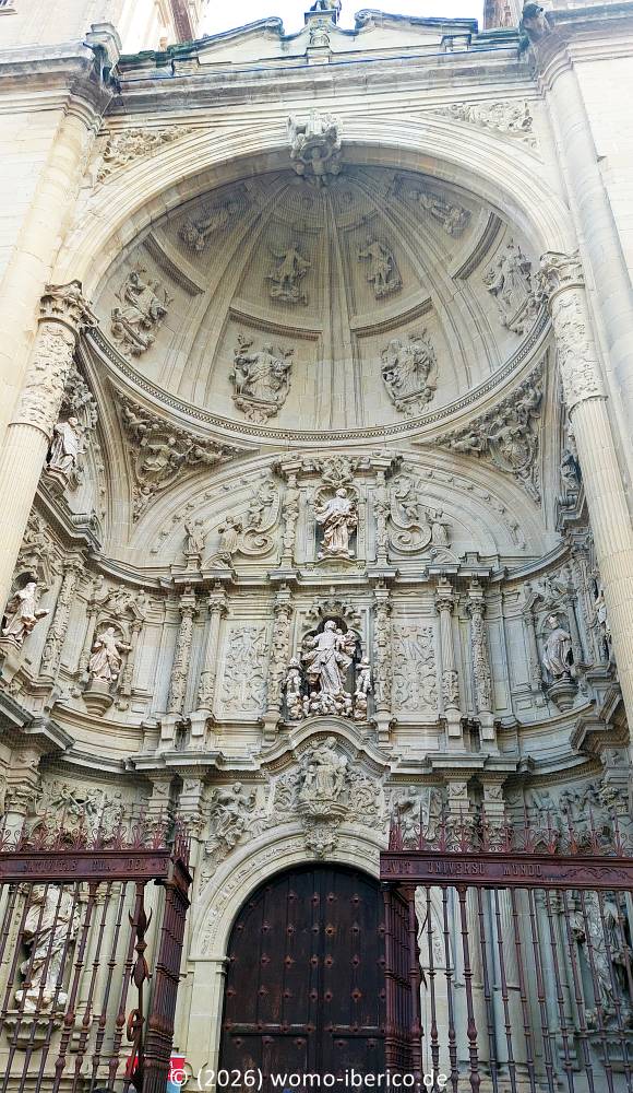Logroño, Kathedrale, Portal 20260430 Logrono Portal