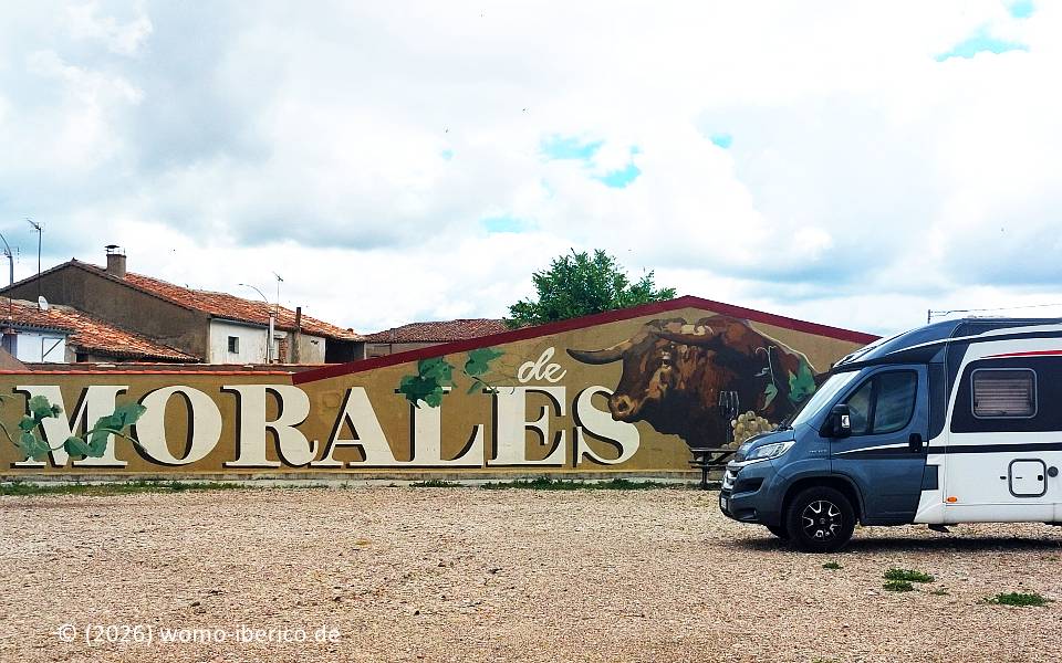 Morales de Toro, Stellplatz 20260513 MoralesToro Stp