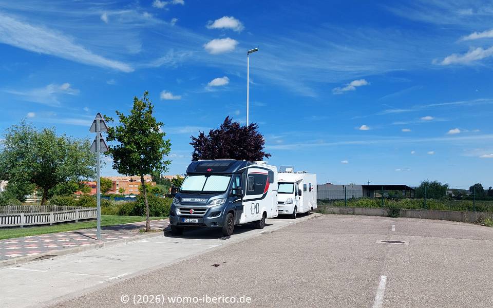 Benavente, Stellplatz 20260516 Benavente Stp