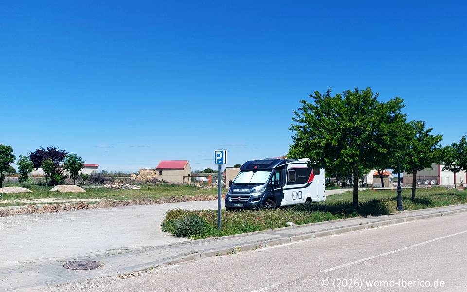 Urueña, Parkplatz 20260516 Uruena PP
