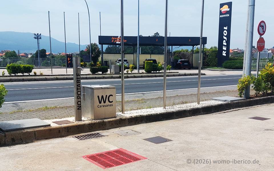 Redondela, Ver- und Entsorgung, Repsol 20260529 Redondela VE