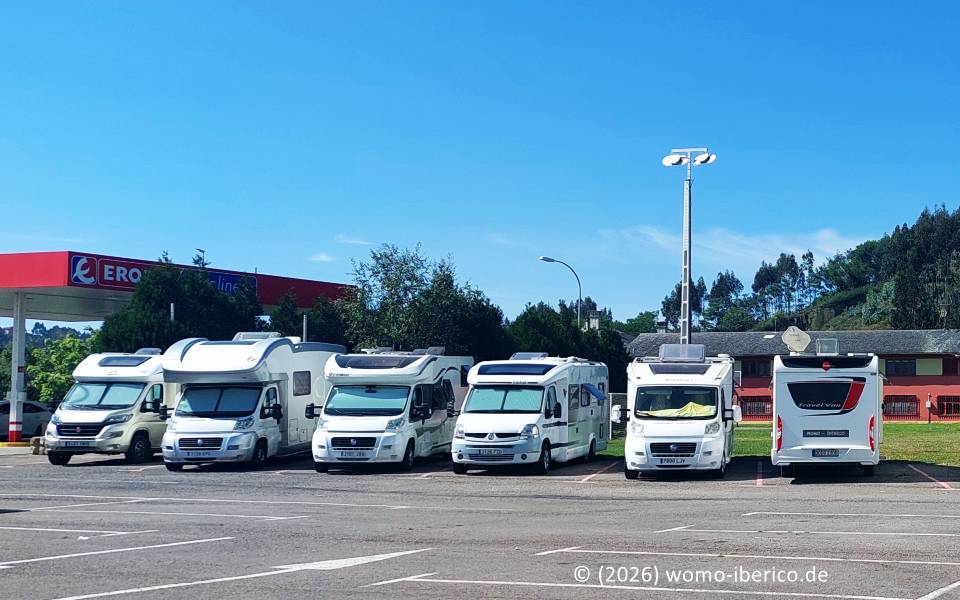 Navia, Stellplatz 20260613 Navia Stp
