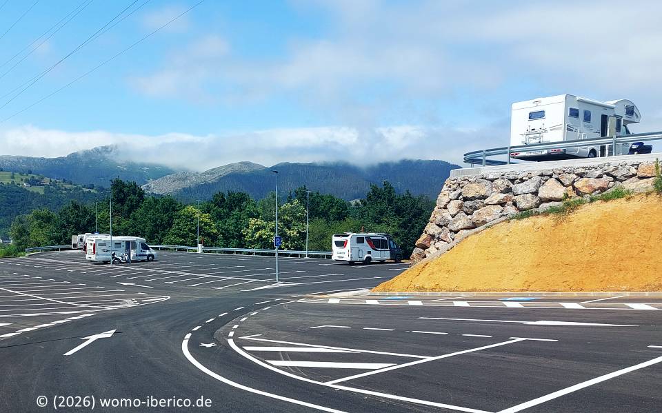 Arriondas, Stellplatz 20260615 Arriondas Stp