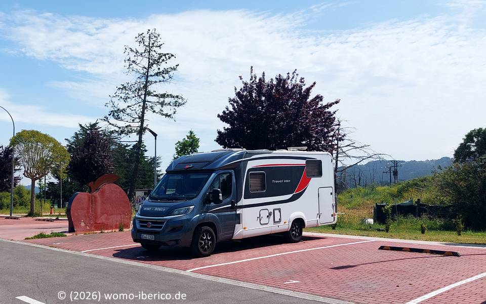 Villaviciosa, Stellplatz 20260615 Villaviciosa Stp
