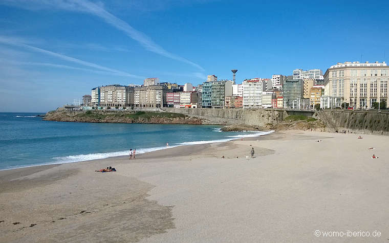 A Coruña, Praia do Orzán